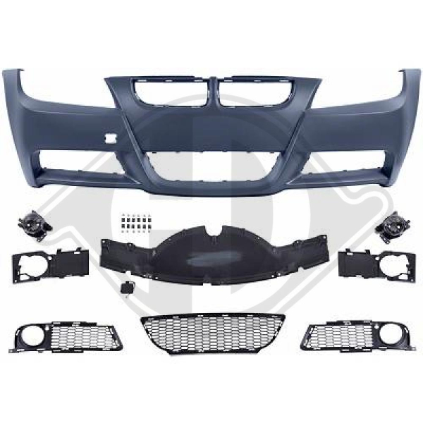 Front Stoßstange vorne passend für BMW 3er E90 E91 05-08 1216852 mit ABE