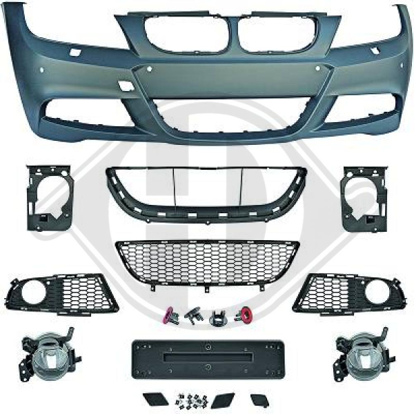 Front Stoßstange vorne passend für BMW 3er E90 E91 08-12 1216950 mit ABE