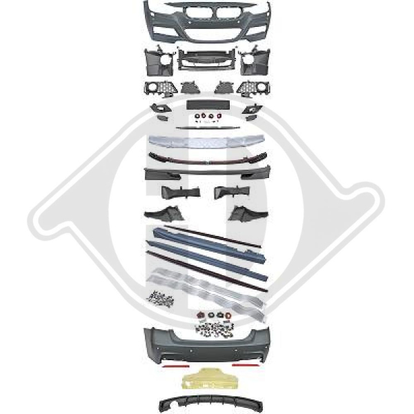 Bodykit passend für BMW 3er F30 11-19 1217550 ohne ABE