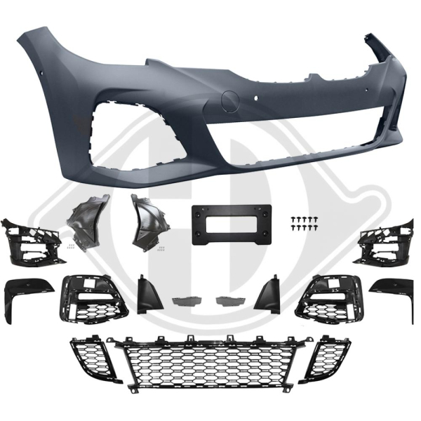 Front Stoßstange vorne passend für BMW 3er G20 G21 19-22 1219350 mit ABE