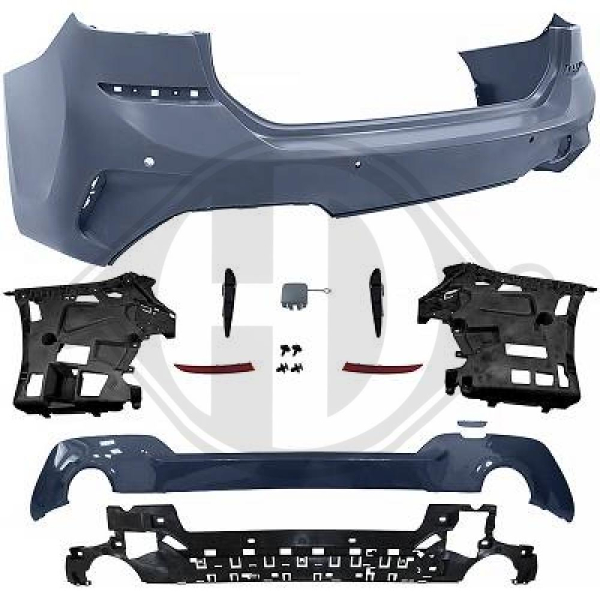 Heck Stoßstange hinten passend für BMW 3er G21 19-24 1219356 mit ABE