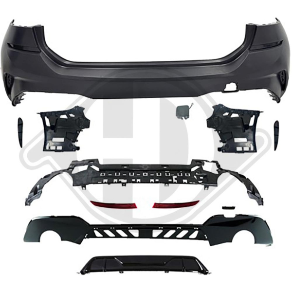 Heck Stoßstange hinten passend für BMW 3er G21 19-22 1219359 ohne ABE