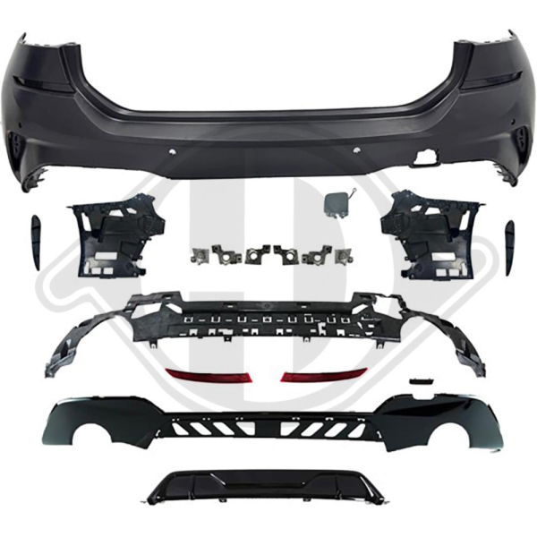 Heck Stoßstange hinten passend für BMW 3er G21 19-22 1219457 ohne ABE