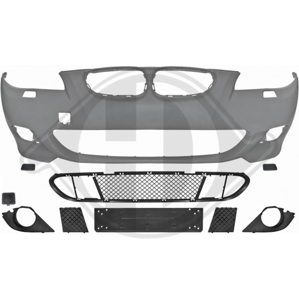 Front Stoßstange vorne passend für BMW 5er E60 E61 03-10 1224250 mit ABE