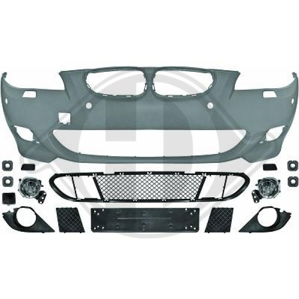 Front Stoßstange vorne passend für BMW 5er E60 E61 03-10 1224251 mit ABE