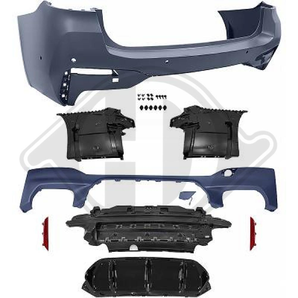 Heck Stoßstange hinten passend für BMW 5er G31 20-23 1226558 mit ABE