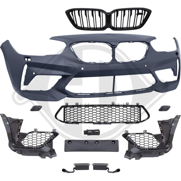 Front Stoßstange vorne passend für BMW 1er F20 F21 15-19 1235250 mit ABE