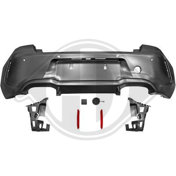 Heck Stoßstange hinten passend für BMW 1er F20 F21 15-19 1235255 mit ABE