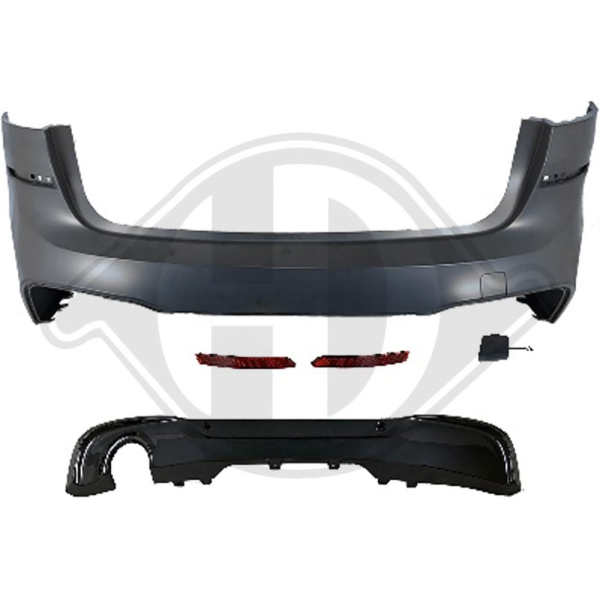 Heck Stoßstange hinten passend für BMW 2er F46 18-22 1240355 mit ABE