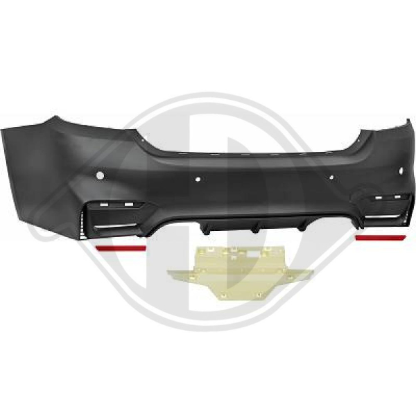 Heck Stoßstange hinten passend für BMW 4er F36 13-17 1245456 mit ABE
