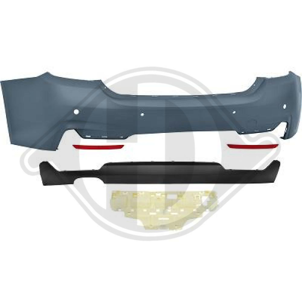 Heck Stoßstange hinten passend für BMW 4er F36 13-17 1245555 mit ABE