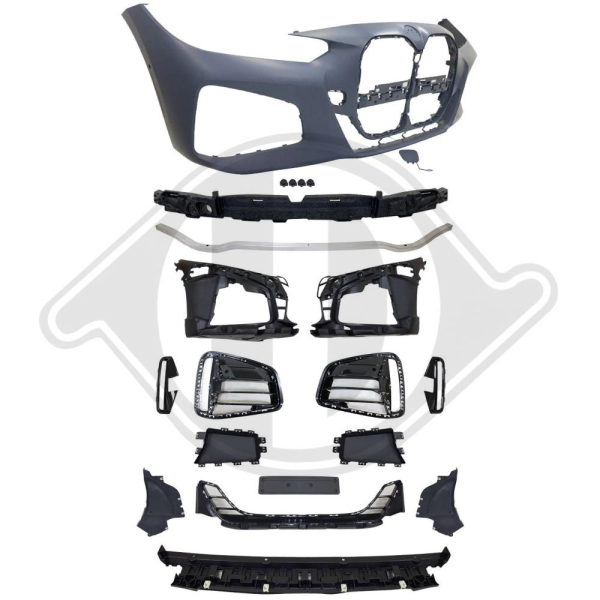 Front Stoßstange vorne passend für BMW 4er G22 G23 21- 1246252 mit ABE