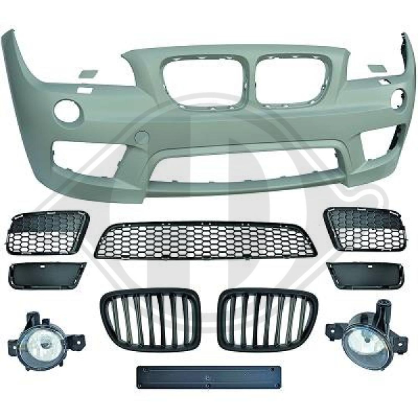 Front Stoßstange vorne passend für BMW X1 E84 09-15 1265250 mit ABE