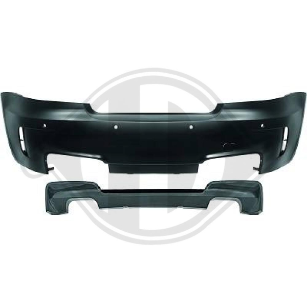 Heck Stoßstange hinten passend für BMW 1er E82 E88 07-13 1280756 mit ABE