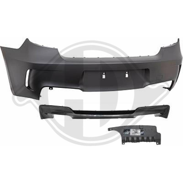 Heck Stoßstange hinten passend für BMW 1er E87 E81 04-11 1280765 mit ABE