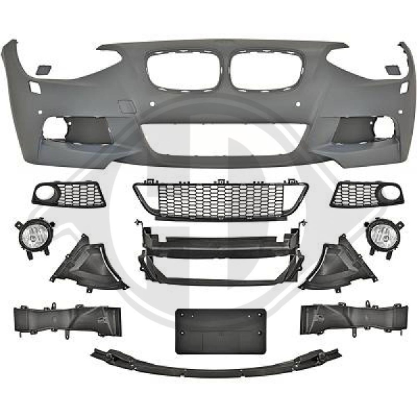 Front Stoßstange vorne passend für BMW 1er F20 F21 11-15 1281350 mit ABE