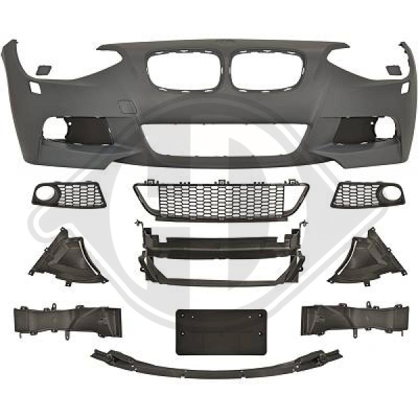 Front Stoßstange vorne passend für BMW 1er F20 F21 11-15 1281352 mit ABE