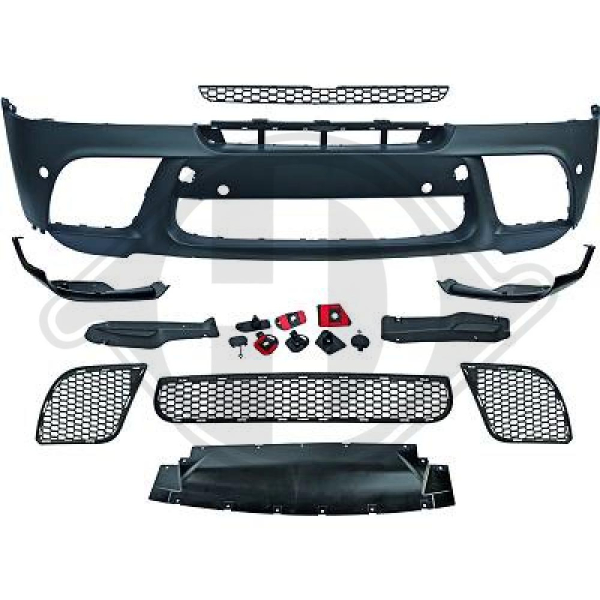 Front Stoßstange vorne passend für BMW X6 E71 08-13 1295350 mit ABE