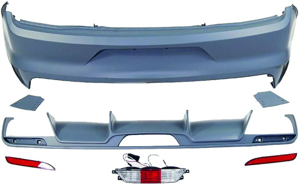 Heck Stoßstange hinten passend für Ford Mustang VI 15-17 1435356 mit ABE