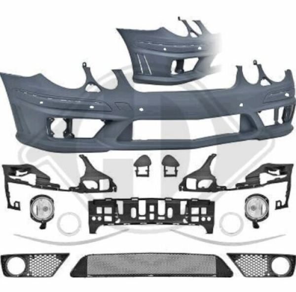 Front Stoßstange vorne passend für Mercedes E-Klasse W211 06-09 mit SRA/PDC 1615354 mit ABE