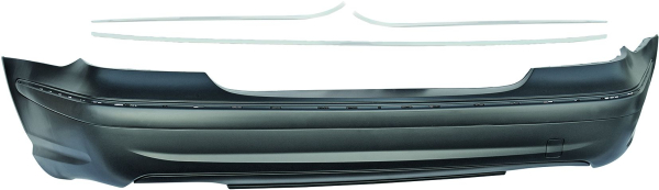 Heck Stoßstange hinten passend für Mercedes E-Klasse W211 06-09 1615355 mit ABE