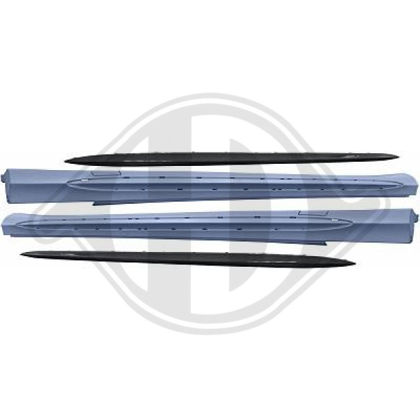 Satz Seitenschweller passend für Mercedes E-Klasse W212 13-16 1617362 ohne ABE