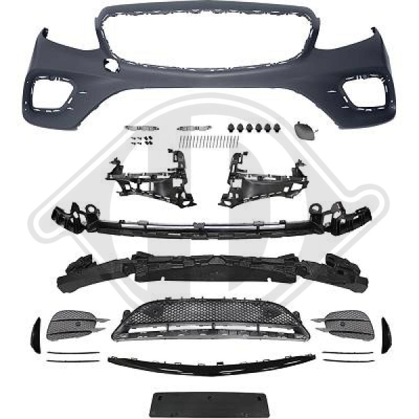 Front Stoßstange vorne passend für Mercedes E-Klasse W213 16-20 1618451 mit ABE