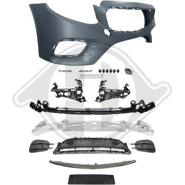Front Stoßstange vorne passend für Mercedes E-Klasse W213 16-20 1618452 mit ABE