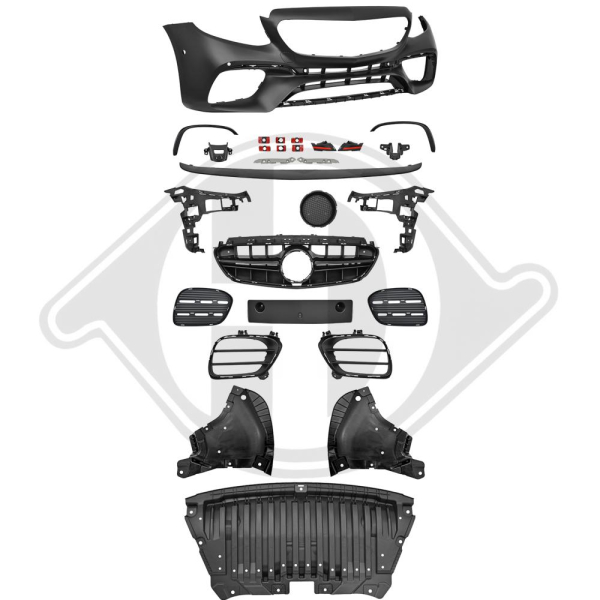 Front Stoßstange vorne passend für Mercedes E-Klasse W213 16-20 1618550 mit ABE