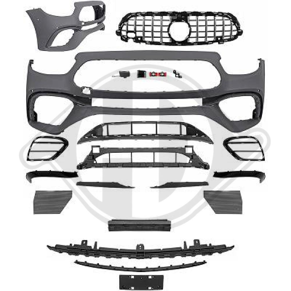 Front Stoßstange vorne passend für Mercedes E-Klasse W213 20-23 1618551 mit ABE