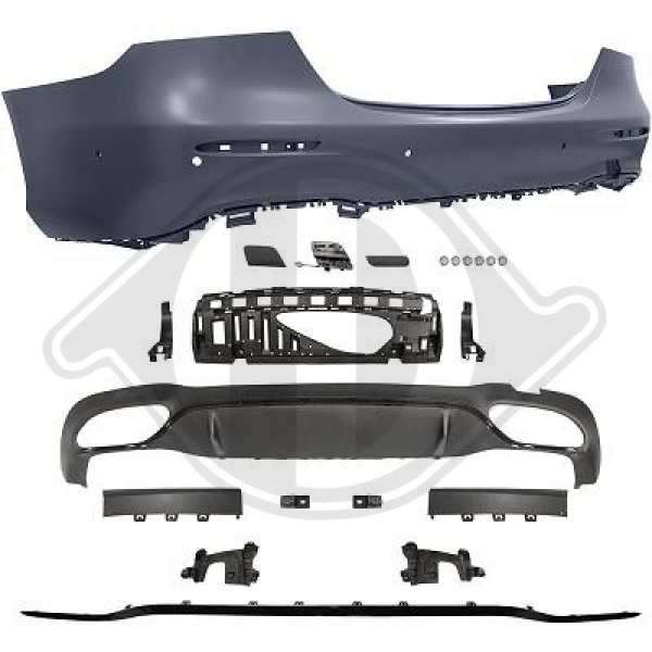 Heck Stoßstange hinten passend für Mercedes E-Klasse W213 20-23 1618755 mit ABE