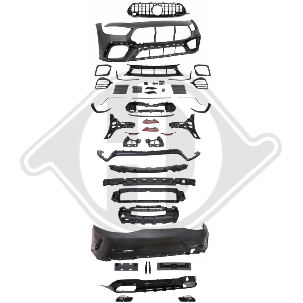 Bodykit passend für Mercedes GT X290 18- 1637357 ohne ABE