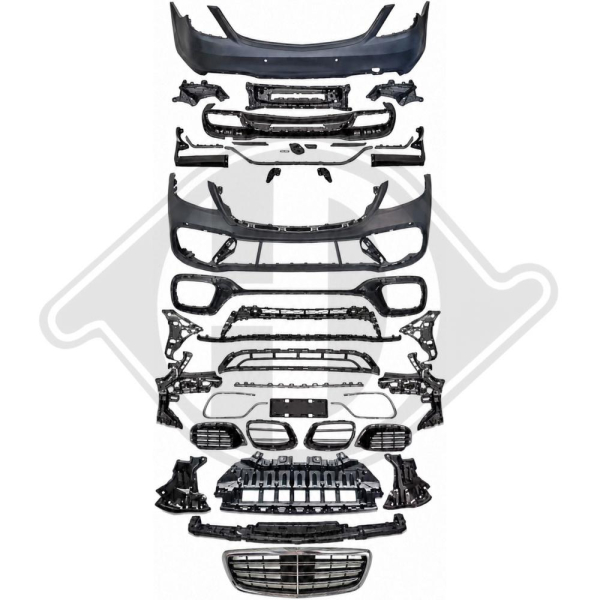 Bodykit passend für Mercedes S-Klasse W222 17-20 1648552 ohne ABE