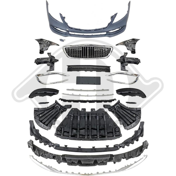 Front Stoßstange vorne passend für Mercedes S-Klasse W222 17-20 1648552 ohne ABE