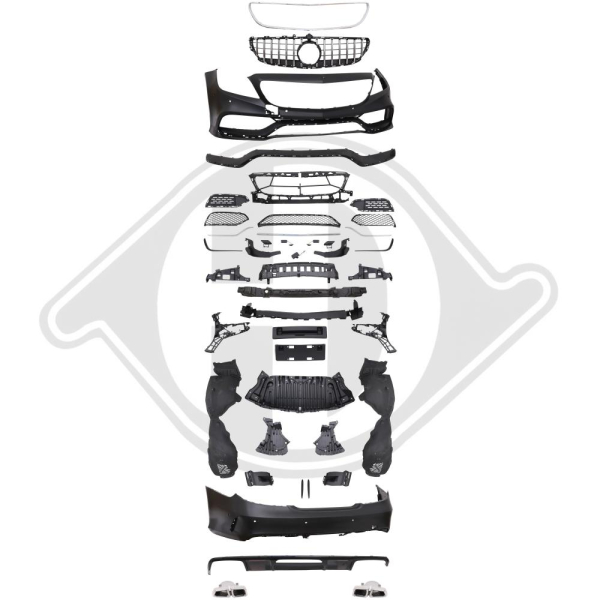 Bodykit passend für Mercedes CLS C218 15-18 1650351 ohne ABE