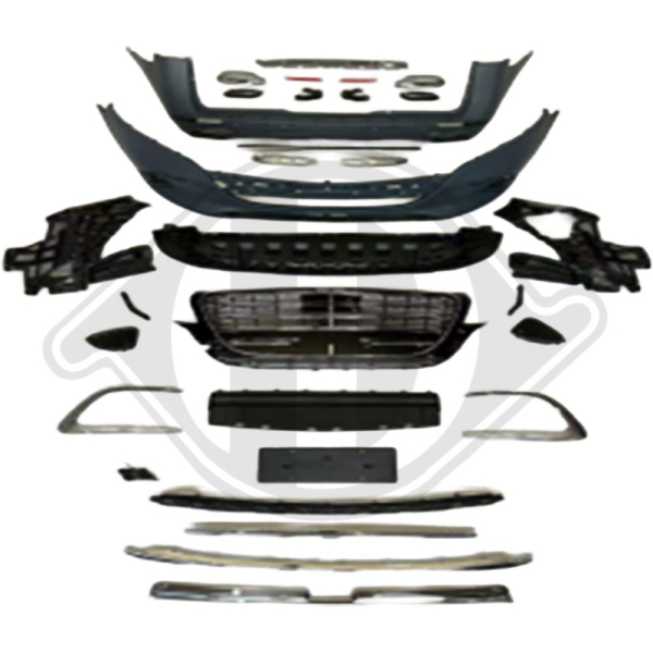 Bodykit in Exclusive Style 2024 Optik passend für Mercedes V-Klasse W447 14-19 1650353 ohne ABE