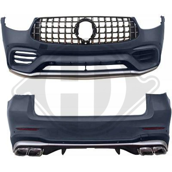Bodykit passend für Mercedes GLC X253 19-22 1656450 ohne ABE