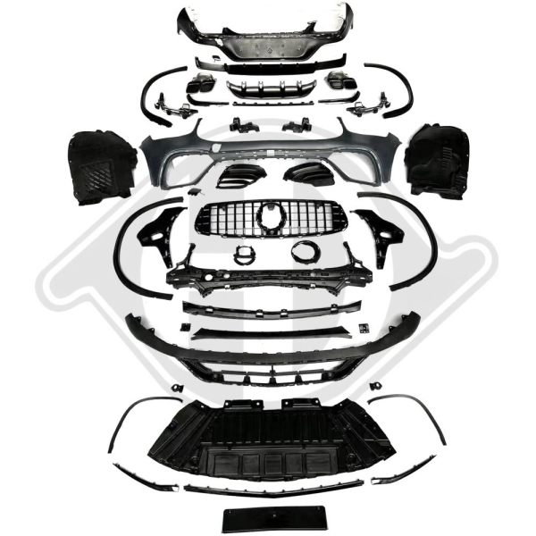 Front Stoßstange vorne passend für Mercedes GLC Coupe C253 17-19 1692352 ohne ABE
