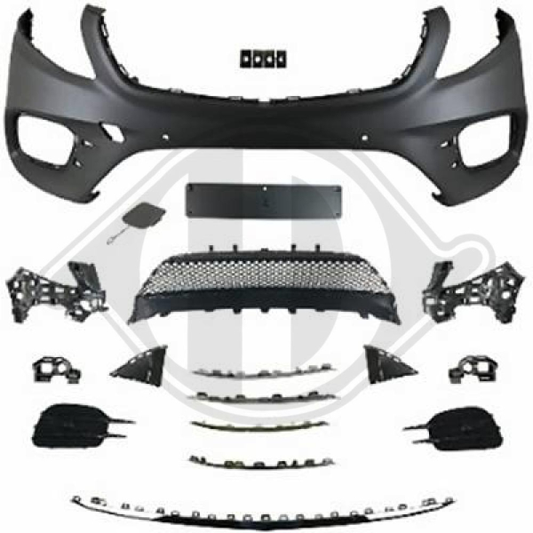 Front Stoßstange vorne für Mercedes V-Klasse W447 14-19 nicht AMG 1668351 mit ABE