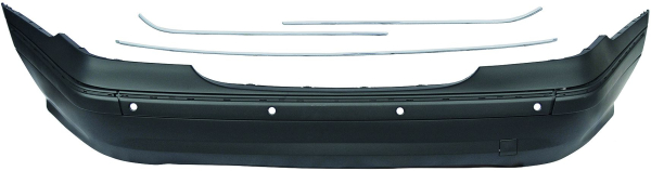 Heck Stoßstange hinten passend für Mercedes C-Klasse W203 PDC 1671255 mit ABE