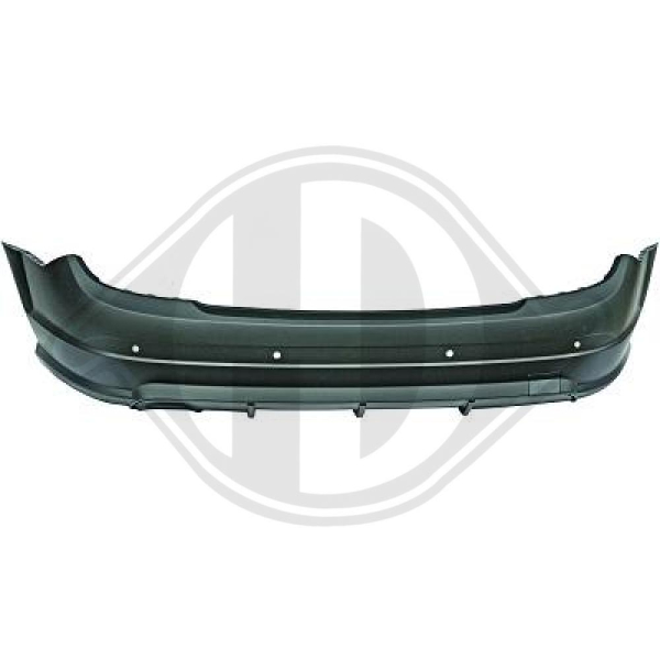 Heck Stoßstange hinten passend für Mercedes C-Klasse W204 07-11 1672456 mit ABE
