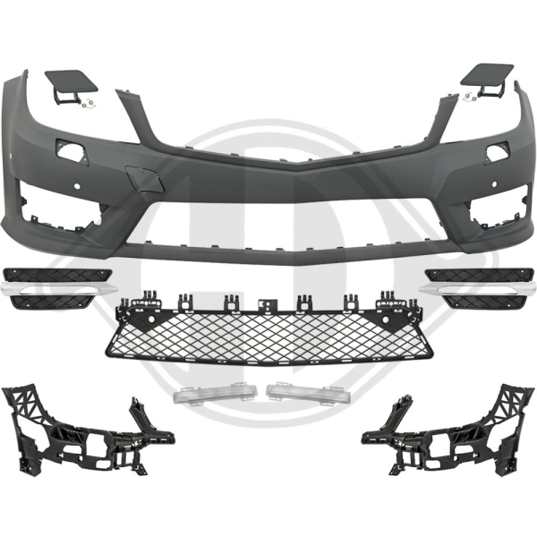 Front Stoßstange vorne passend für Mercedes C-Klasse W204 11-14 1672852 mit ABE