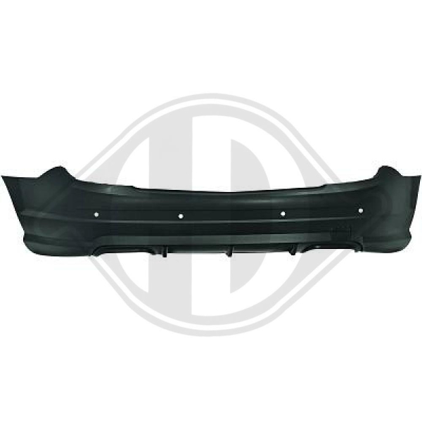 Heck Stoßstange hinten passend für Mercedes C-Klasse W204 07-11 1672856 mit ABE