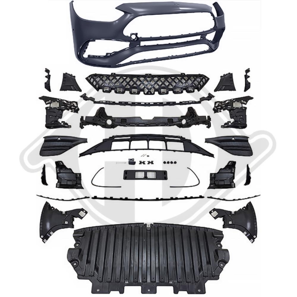 Front Stoßstange vorne passend für Mercedes C-Klasse W206 21- 1674350 mit ABE