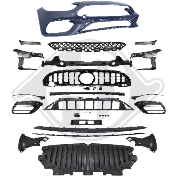 Front Stoßstange vorne passend für Mercedes C-Klasse W206 21- 1674351 mit ABE