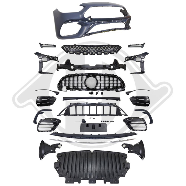Front Stoßstange vorne passend für Mercedes C-Klasse W206 21- 1674354 mit ABE