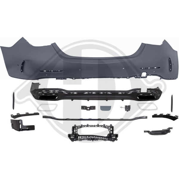 Heck Stoßstange hinten passend für Mercedes C-Klasse W206 21- 1674355 mit ABE