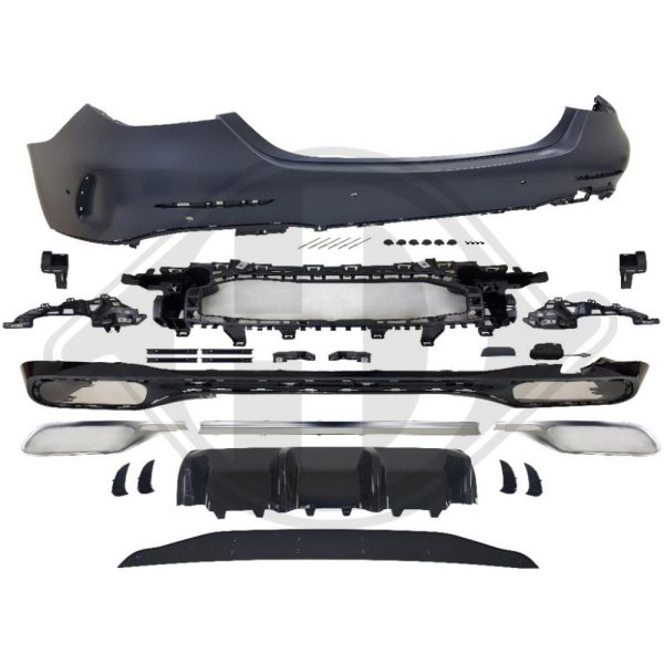 Heck Stoßstange hinten passend für Mercedes C-Klasse W206 21- 1674356 ohne ABE