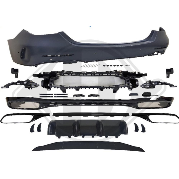 Heck Stoßstange hinten passend für Mercedes C-Klasse W206 21- 1674357 ohne ABE