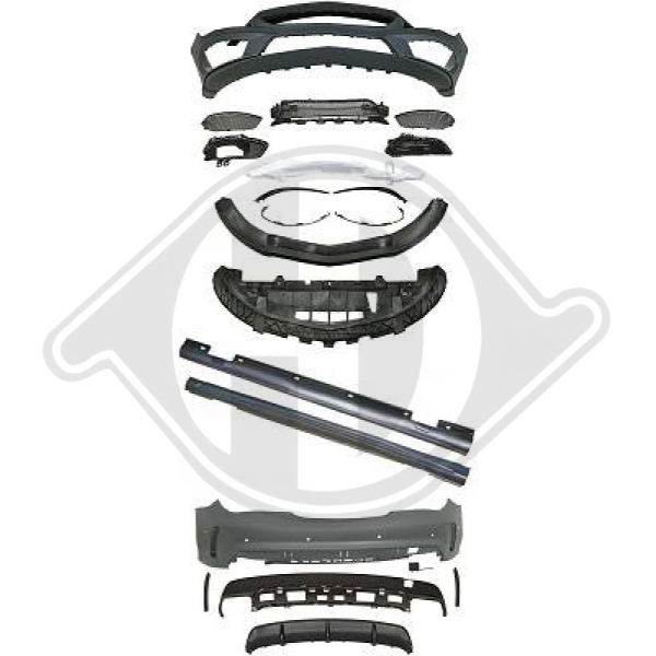Bodykit passend für Mercedes CLA C117 13-19 1682350 ohne ABE